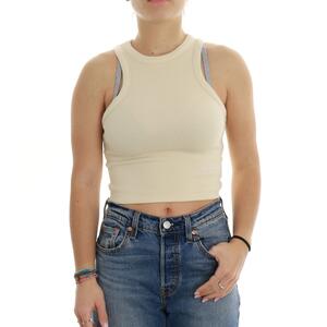 TOP CROP HINNOMINATE BEIGE